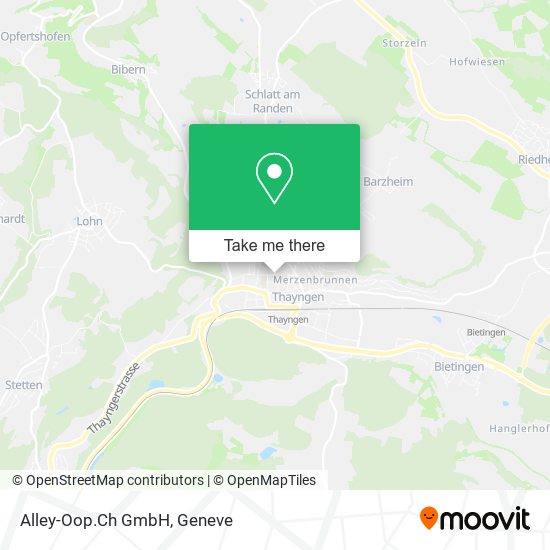 Alley-Oop.Ch GmbH map