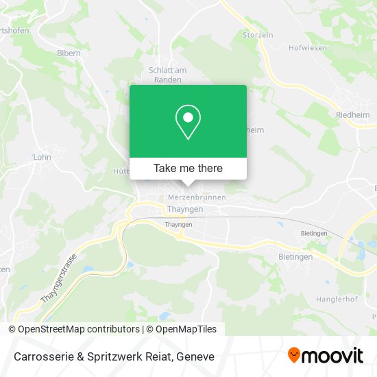 Carrosserie & Spritzwerk Reiat map