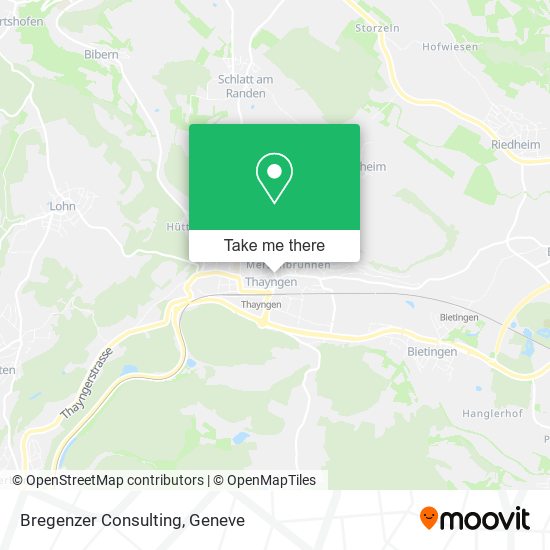 Bregenzer Consulting map