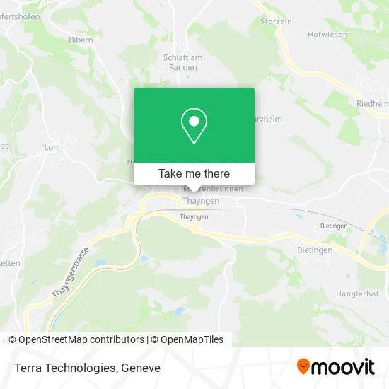 Terra Technologies map