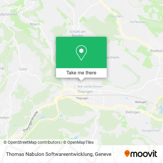 Thomas Nabulon Softwareentwicklung map