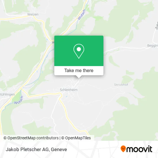 Jakob Pletscher AG map