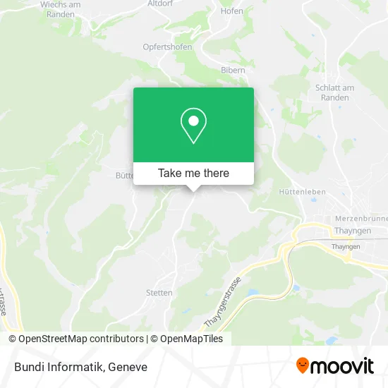 Bundi Informatik map