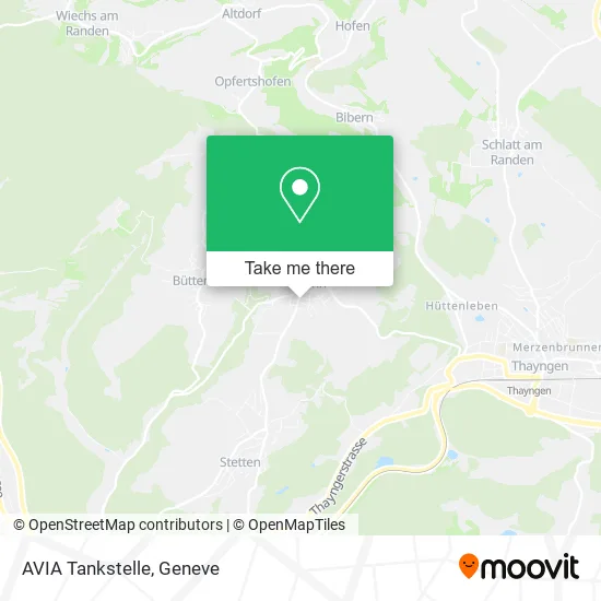 AVIA Tankstelle map