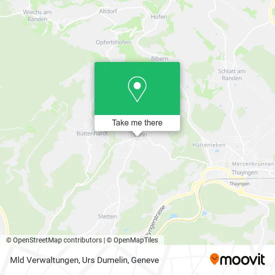 Mld Verwaltungen, Urs Dumelin map
