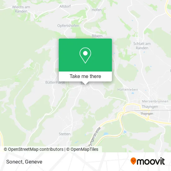 Sonect map