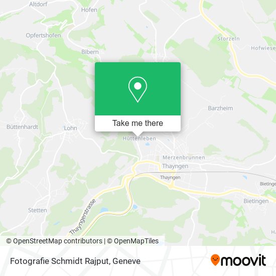 Fotografie Schmidt Rajput map