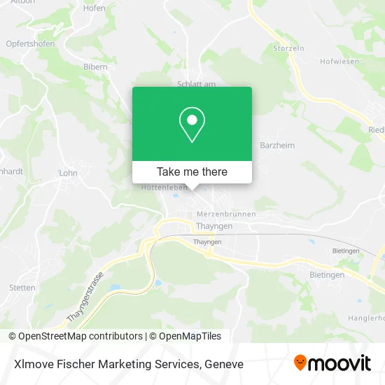 Xlmove Fischer Marketing Services map