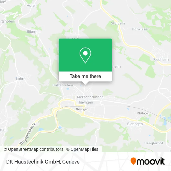 DK Haustechnik GmbH map