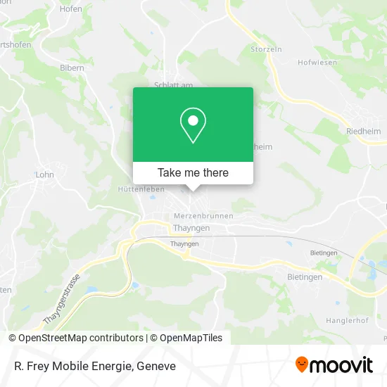 R. Frey Mobile Energie map