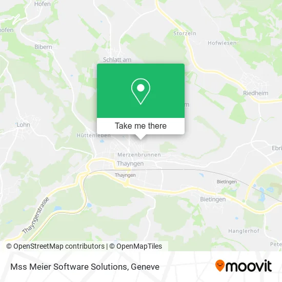 Mss Meier Software Solutions map