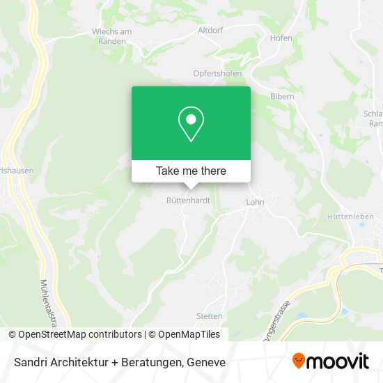 Sandri Architektur + Beratungen map