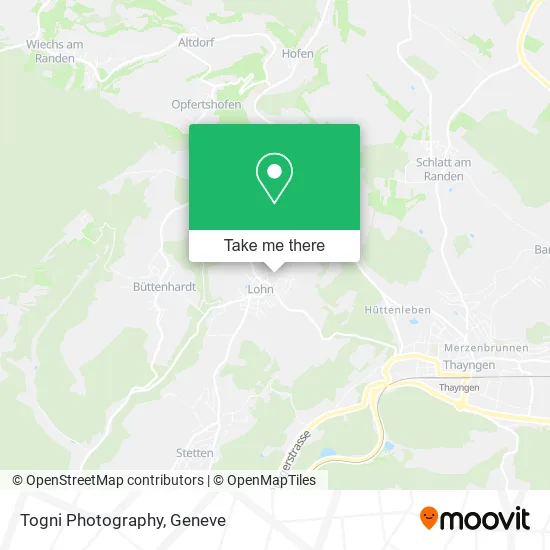 Togni Photography map