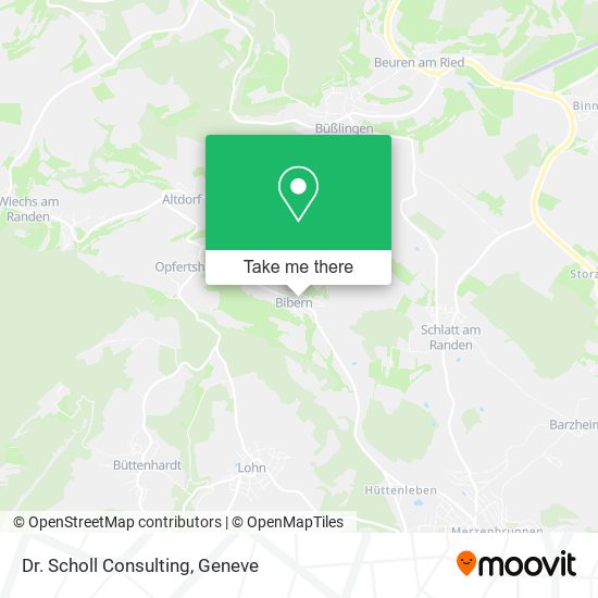 Dr. Scholl Consulting map