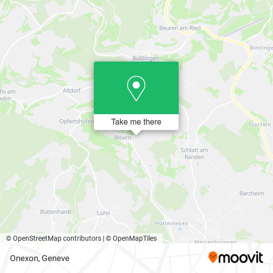 Onexon map