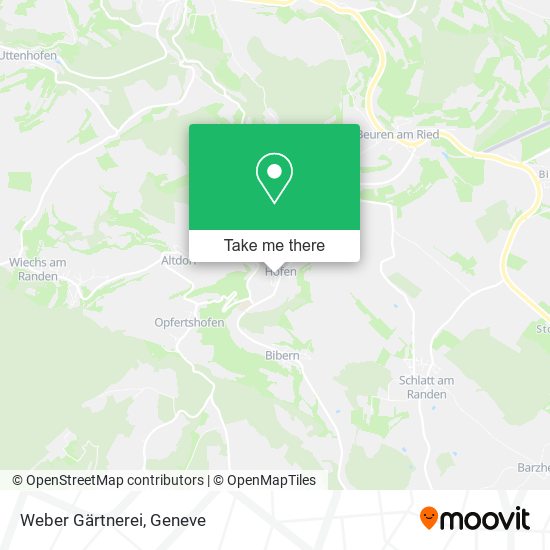 Weber Gärtnerei map
