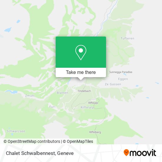Chalet Schwalbennest map