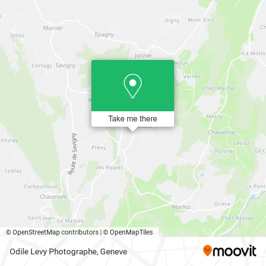 Odile Levy Photographe map