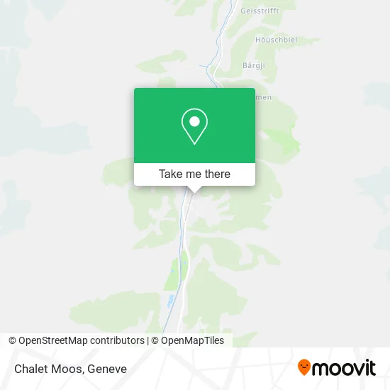 Chalet Moos map