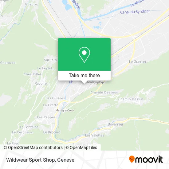Wildwear Sport Shop map