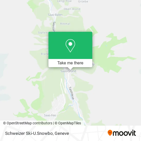 Schweizer Ski-U.Snowbo map