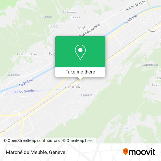 Marché du Meuble map
