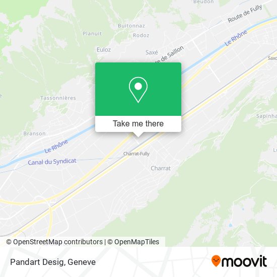 Pandart Desig map