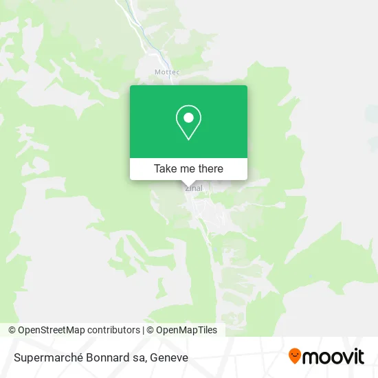 Supermarché Bonnard sa map