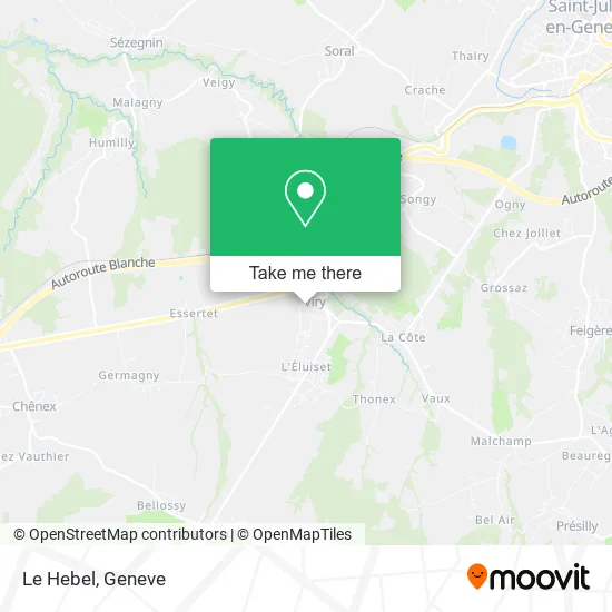 Le Hebel map