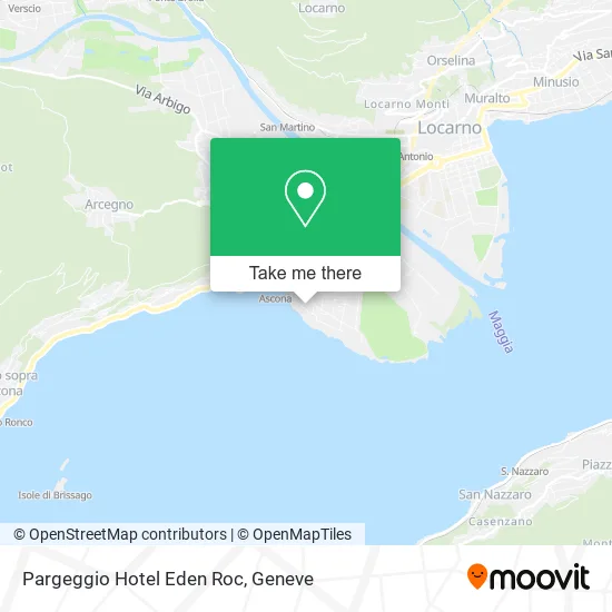 Pargeggio Hotel Eden Roc map