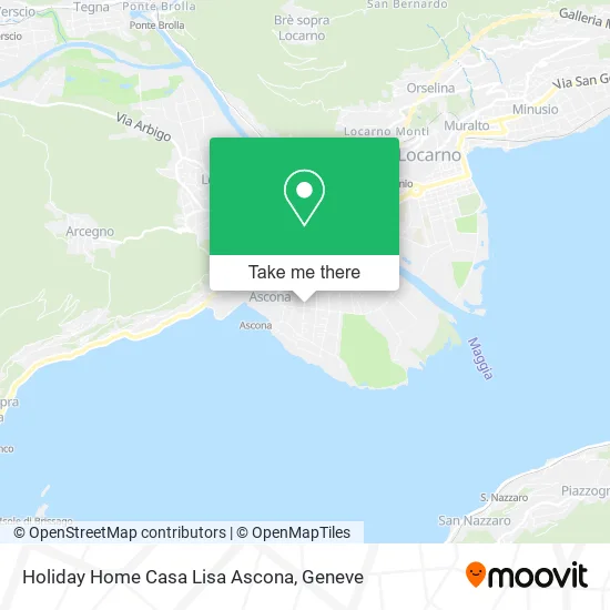 Holiday Home Casa Lisa Ascona map