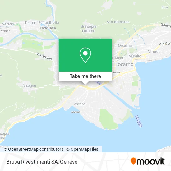 Brusa Rivestimenti SA map