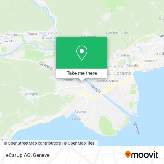 eCarUp AG map