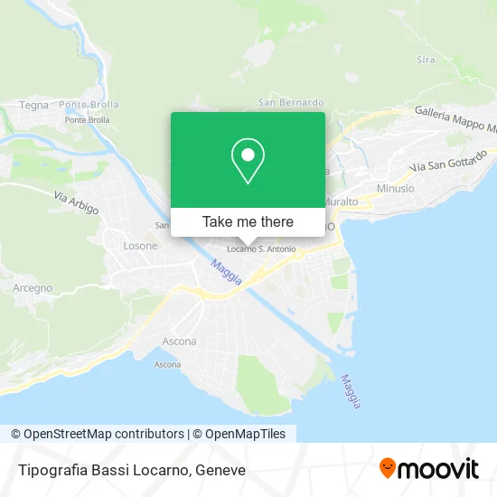 Tipografia Bassi Locarno map