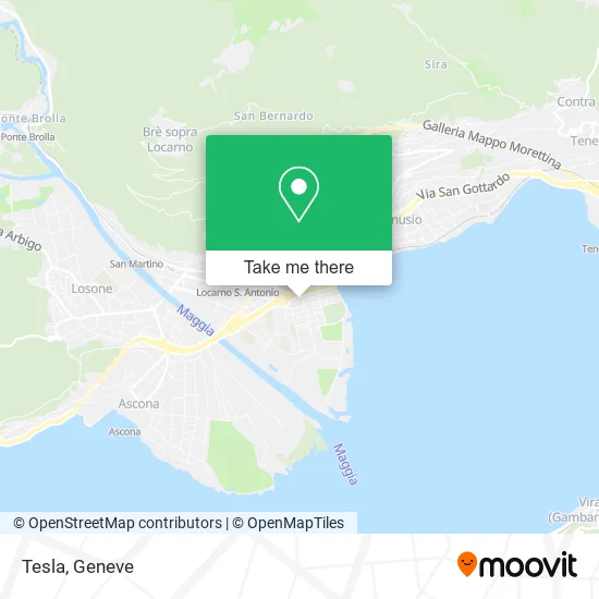 Tesla map