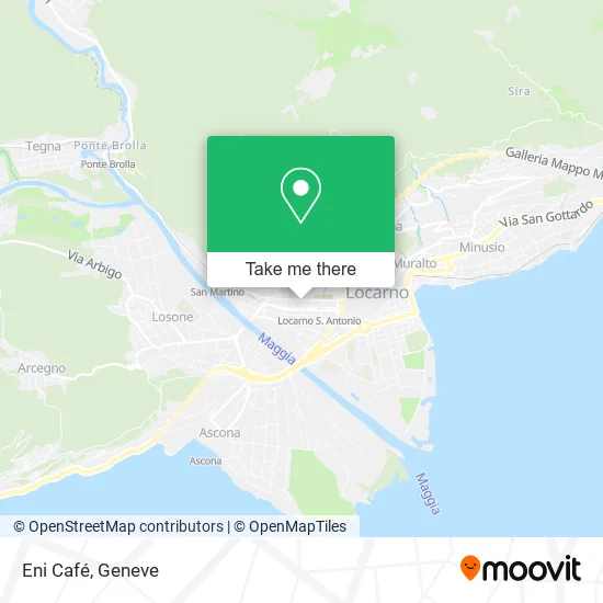 Eni Café map