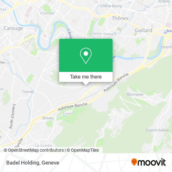Badel Holding map