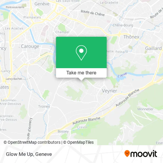 Glow Me Up map