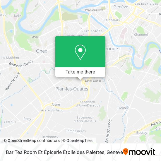 Bar Tea Room Et Épicerie Étoile des Palettes map