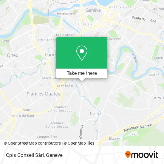 Cpis Conseil Sàrl map