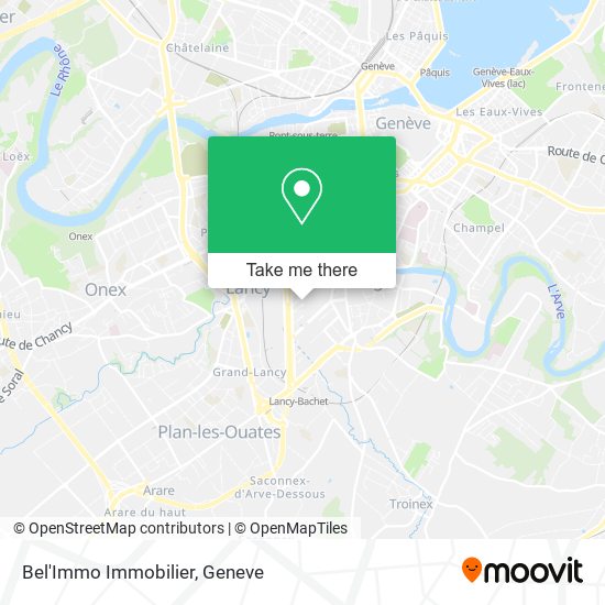 Bel'Immo Immobilier map