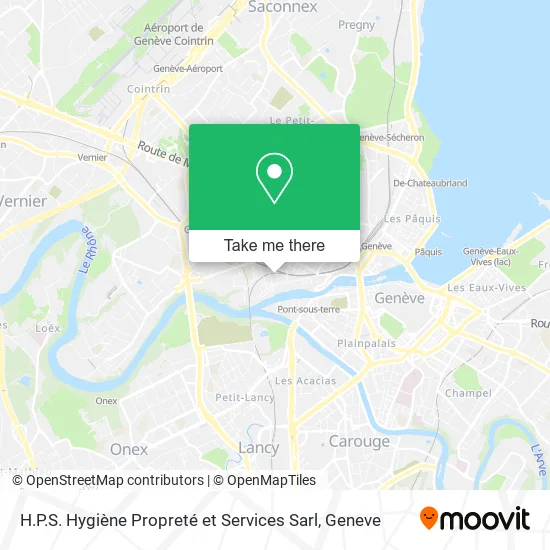 H.P.S. Hygiène Propreté et Services Sarl map