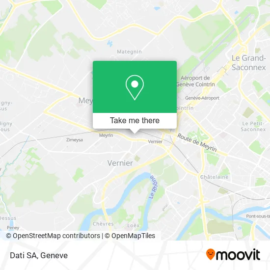 Dati SA map