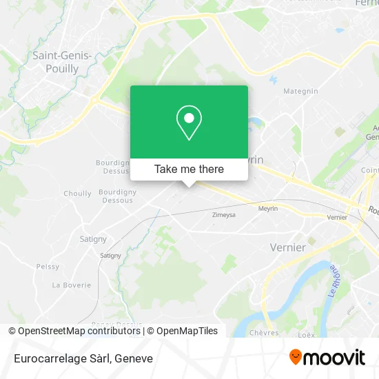 Eurocarrelage Sàrl map