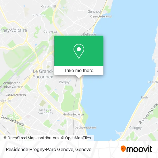 Résidence Pregny-Parc Genève plan