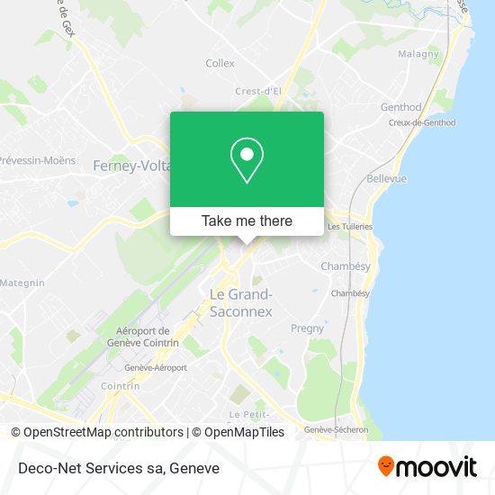 Deco-Net Services sa map