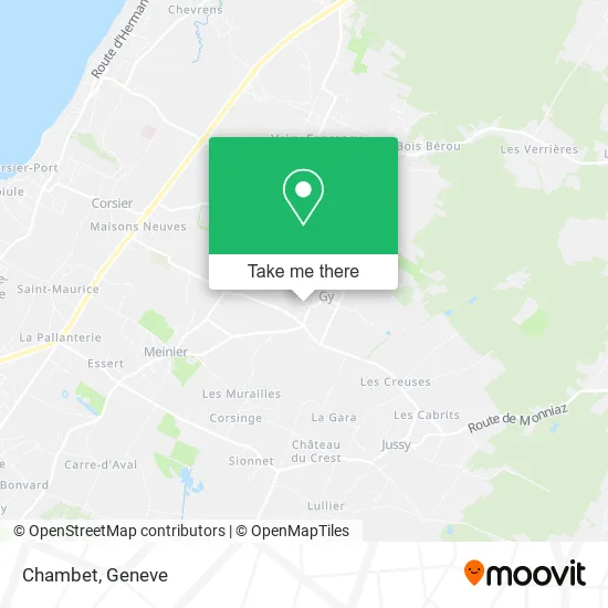 Chambet map