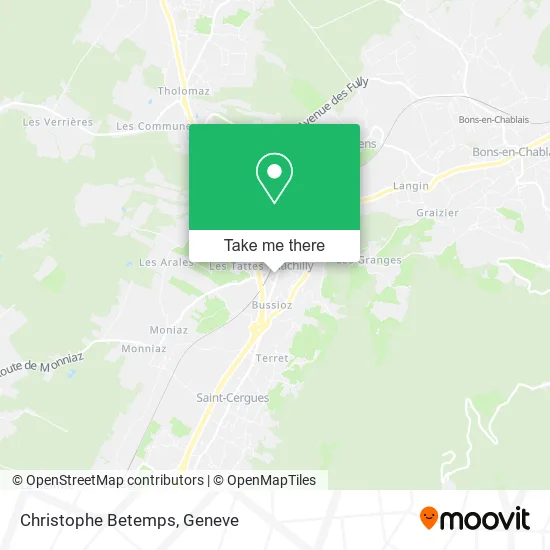 Christophe Betemps map