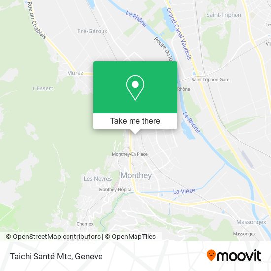 Taichi Santé Mtc map