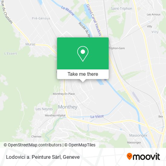Lodovici a. Peinture Sàrl map